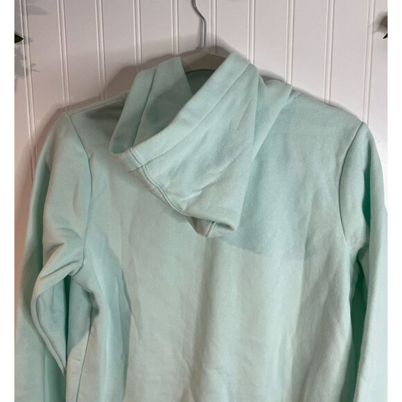 Hurley Youth Large Mint Green Hoodie Sweatshirt With Front Pocket & Logo Design - Picture 4 of 13